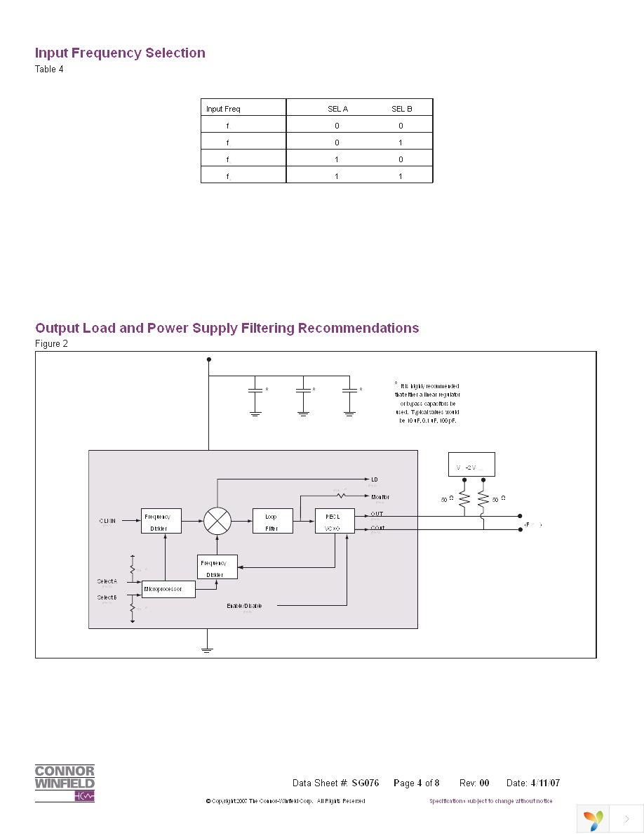 SCG102A-DFC-A1P6 V1.0 Page 4